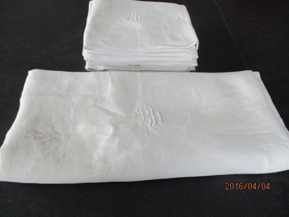 Nappe et serviettes Décoration