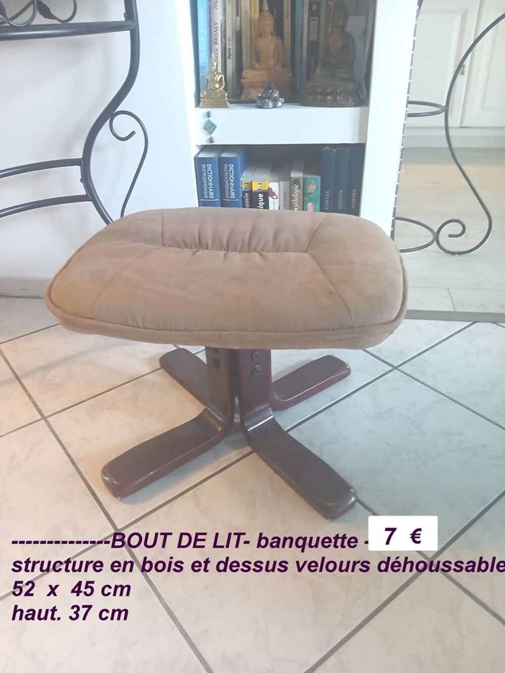 chariot/diable, verres, carreaux, ...zoe Bricolage