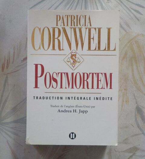 POSTMORTEM de Patricia CORNWELL Ed. des 2 Terres 3 Bubry (56)