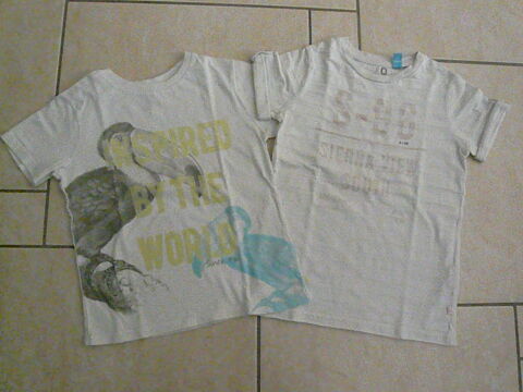 Lot de 2 tee-shirts garçon Okaidi 5 ans (n°12) 6 Franqueville-Saint-Pierre (76)
