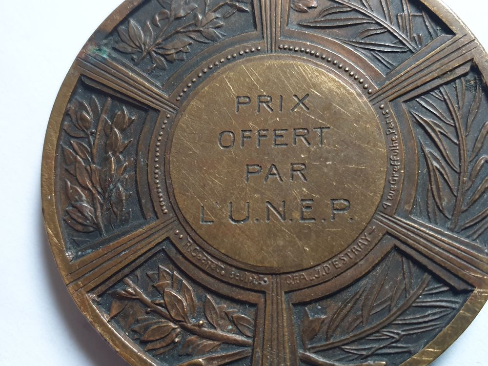 M&eacute;daille bronze L.U.N.E.P 