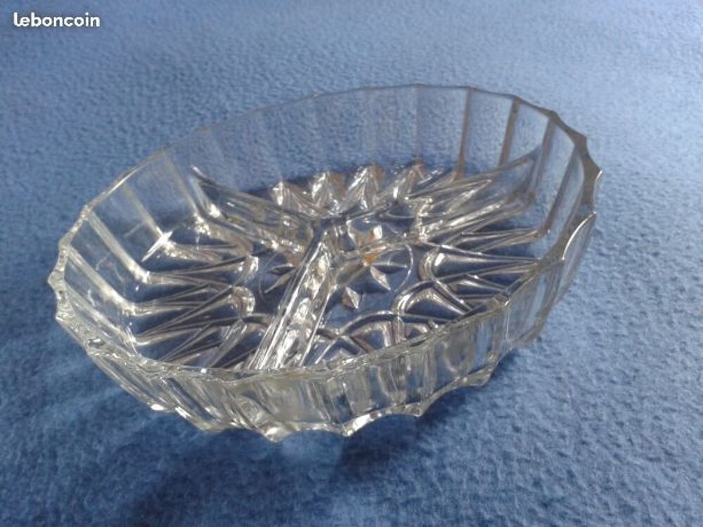 Lot 2 Assiettes Ap&eacute;ritif Rond en Verre Pyrex Cuisine