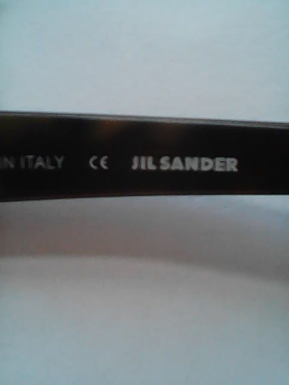 Lunette de soleil Jil Sander 
Bijoux et montres