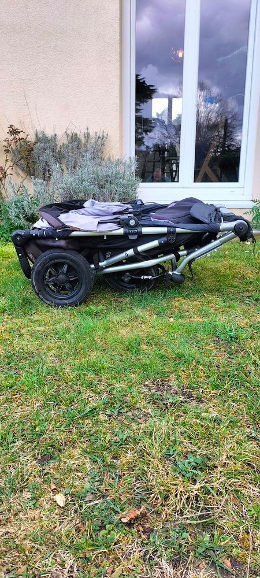 Poussette double Mountain Buggy cosy / fx chanceli&egrave;re cape Puriculture