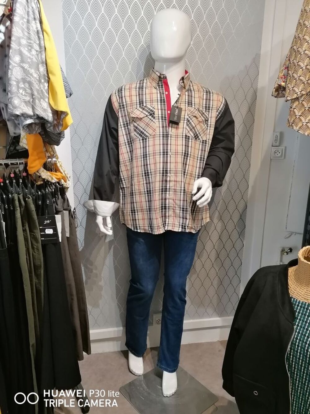 MANNEQUIN HOMME GRANDE TAILLE Vêtements