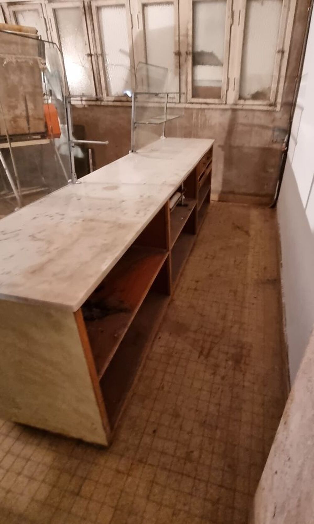 Comptoir de Magasin Vintage Formica Meubles