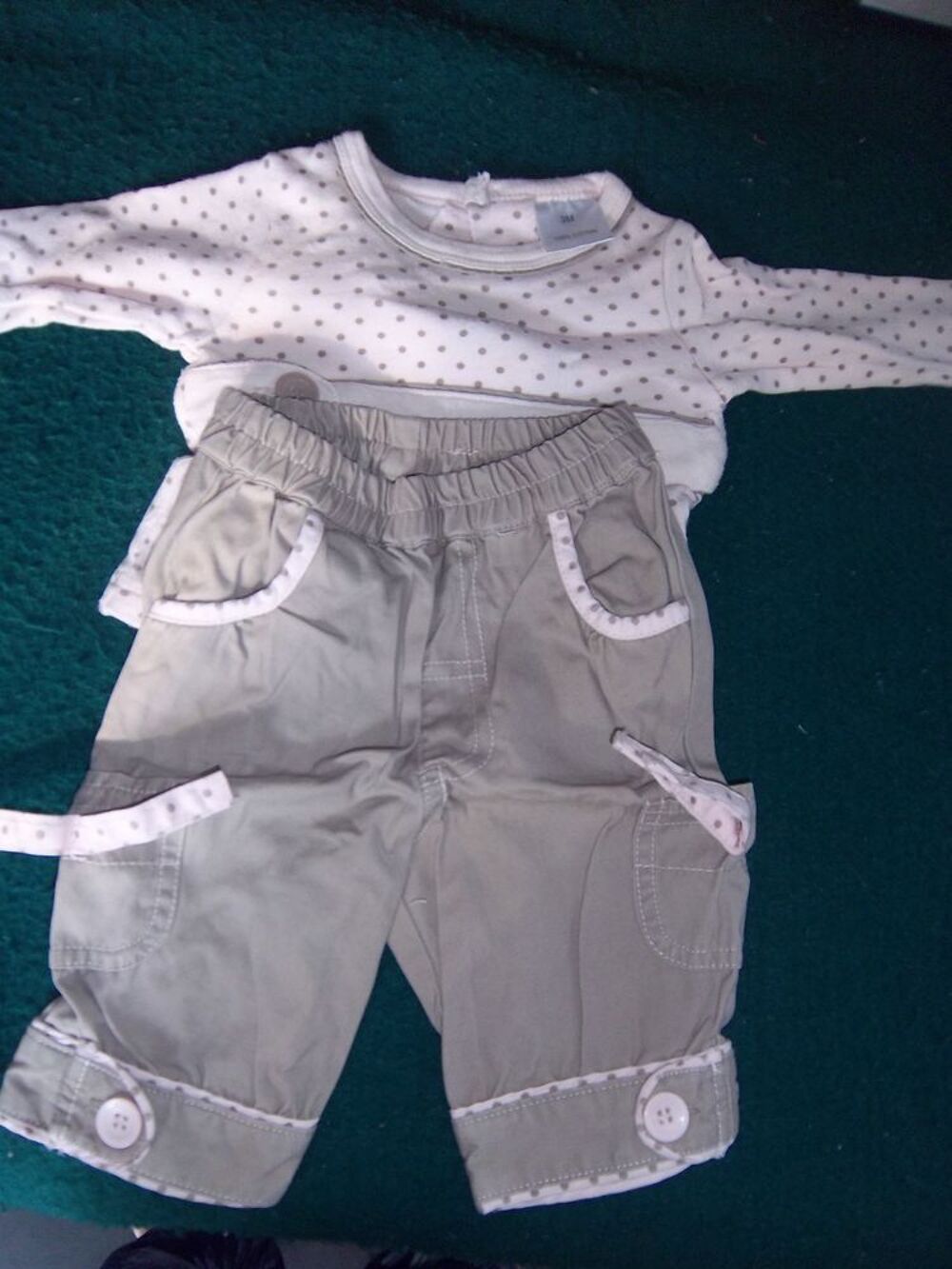 lot habits &eacute;t&eacute; 3 mois Vêtements enfants