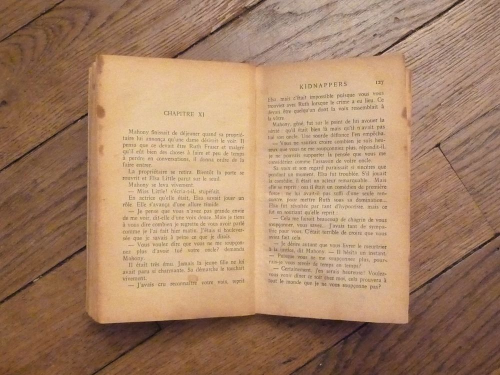 Kidnappers- Hughe Clevely- Collection Le Masque- 1936 Livres et BD