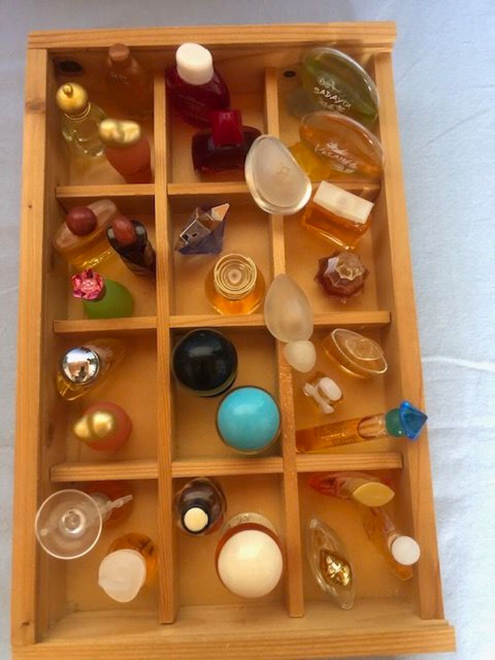 Collection de Miniatures de parfums - ann&eacute;es 70-90 