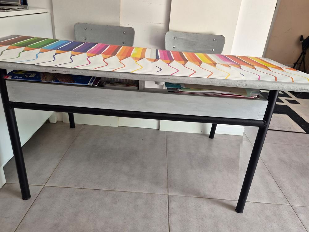 Double bureau &eacute;colier , Bassin Arcachon Mobilier enfants
