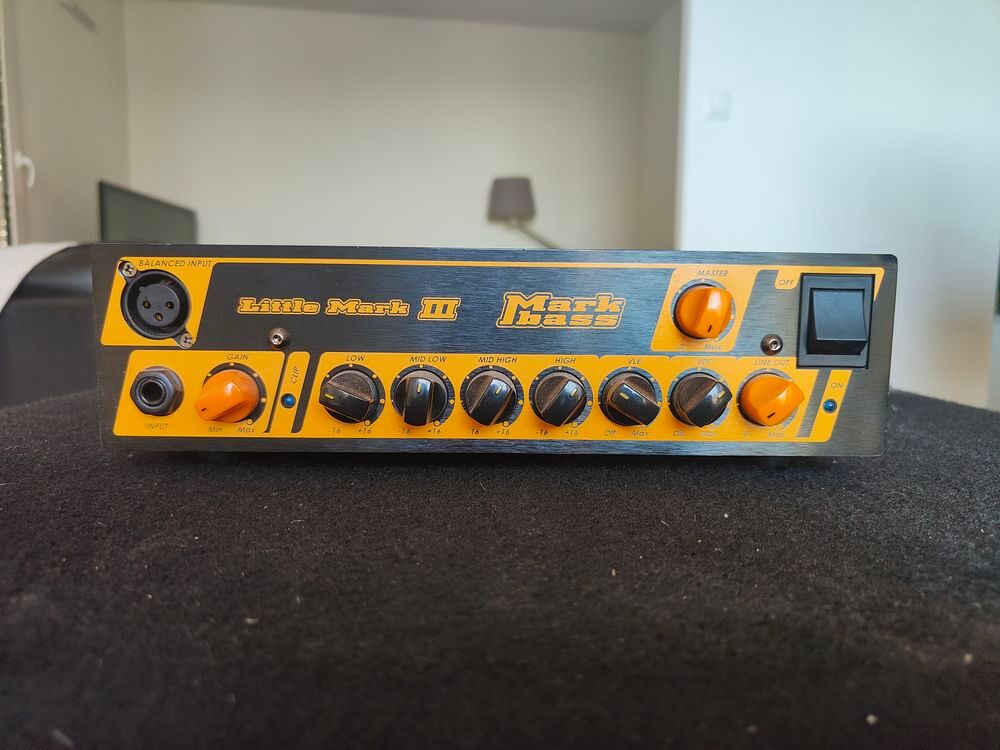 T&ecirc;te ampli little mark bass III plus caisson 4x10 std Audio et hifi
