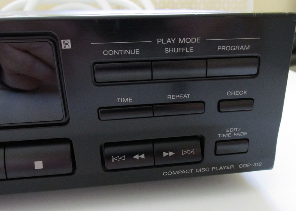 Lecteur cd Sony CDP 312 Audio et hifi
