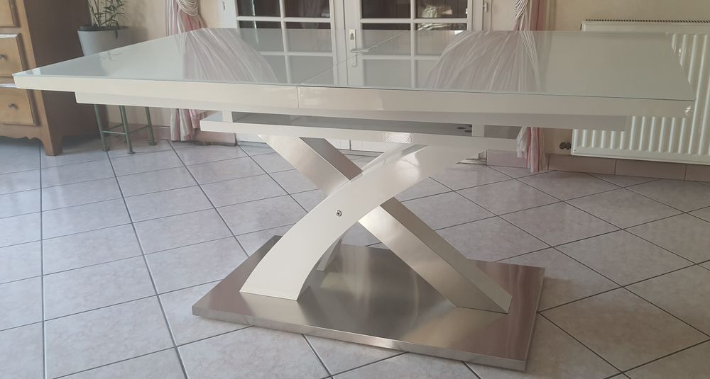 Table &agrave; manger design extensible 160-220 cm Meubles
