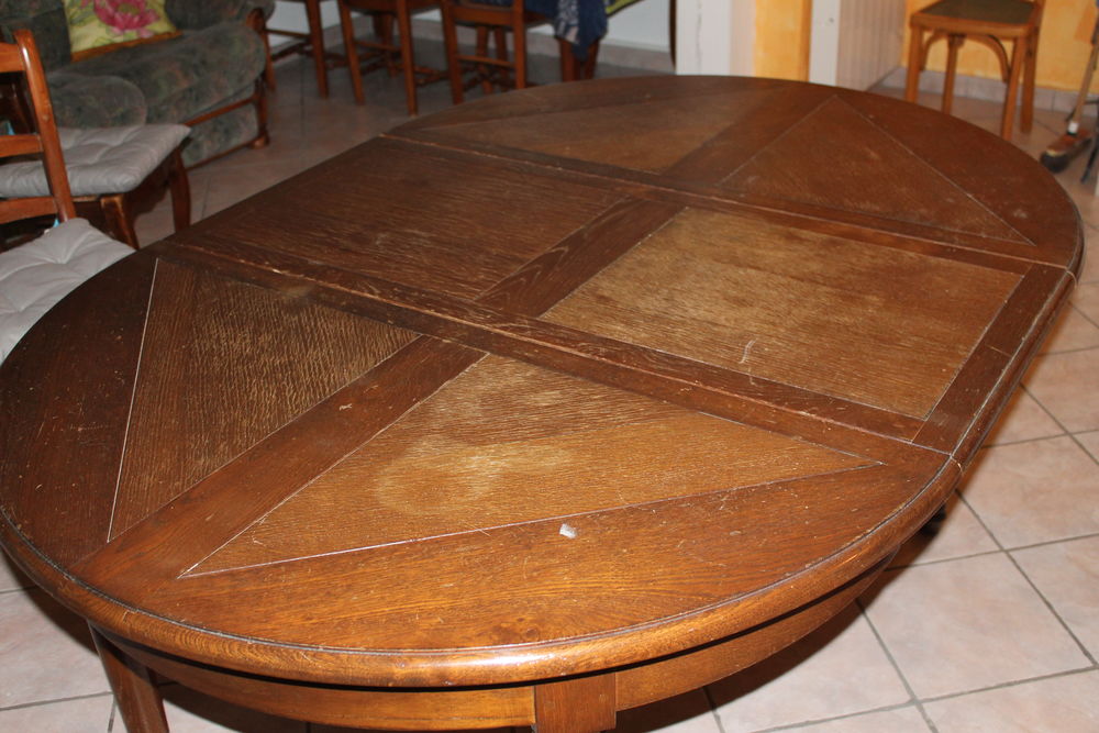 table et chaises chene Meubles