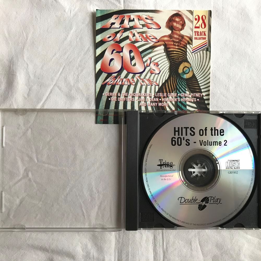 CD Hits Of The 60's. Volume Two Compilation CD et vinyles