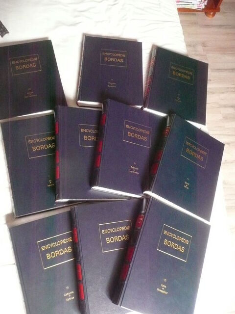 Encyclopdie BORDAS en 10 volumes 50 Champigny (89)