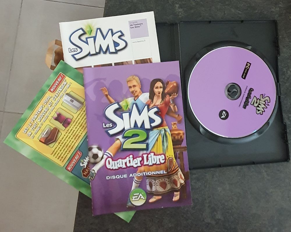 DVD Les Sims 2 Quartier libre Consoles et jeux vidéos