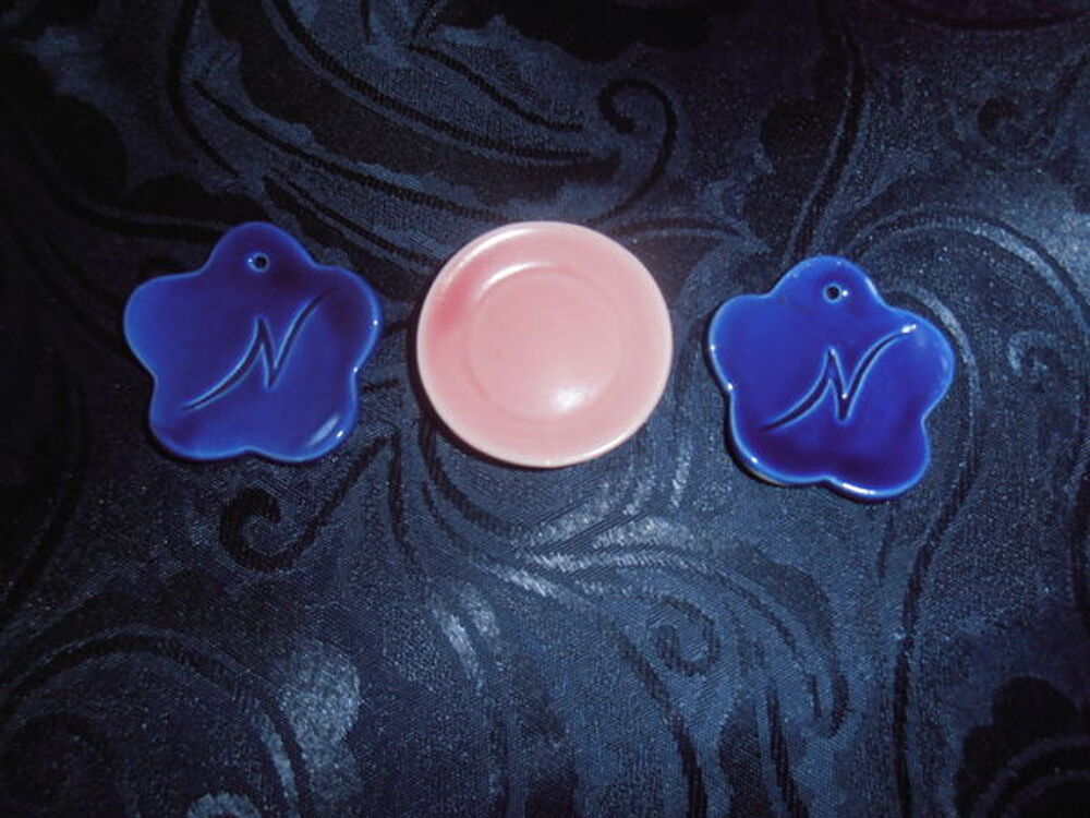 3 Coupelles &agrave; encens (57B) Décoration