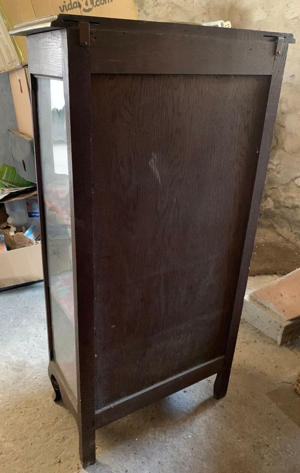 Vitrine ancienne en bois Meubles