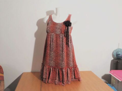 Robe/ Tunique  Panth�re  Rouge Beige Noir-  A Part Ca 12 Paris 15 (75)