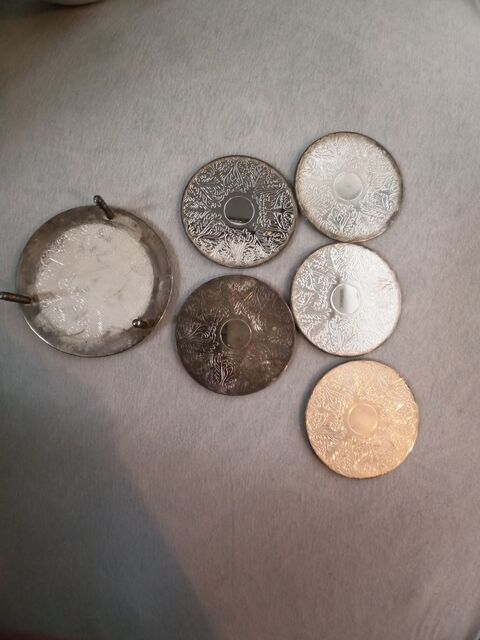 Lot de 5 sous verres et le support 6 Marseille 15 (13)