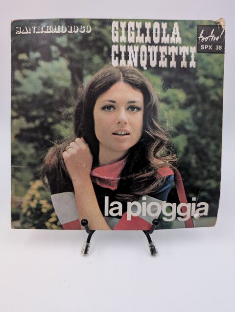 Vinyle 45 tours Gigliola Cinquetti : La Pioggia en fourreau  2 Vulbens (74)