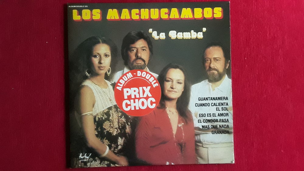 Disque vinyle double 33 tour Los Machucambos CD et vinyles