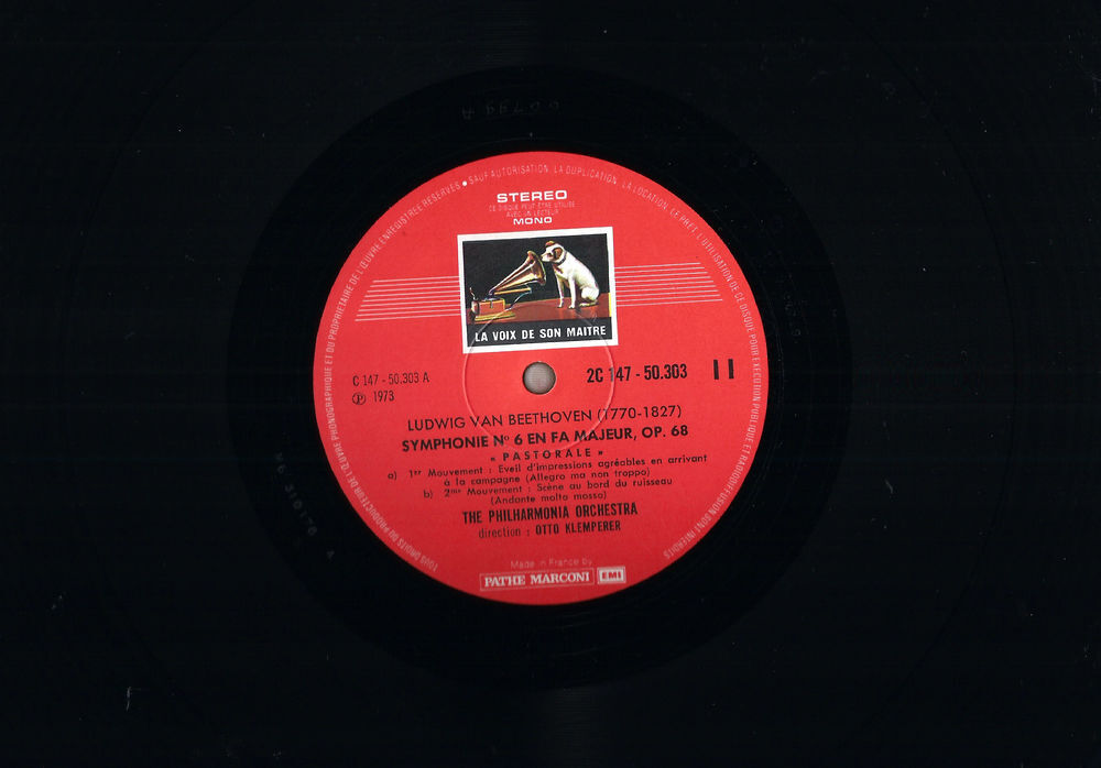 Beethoven : Symphonie n&deg;6 ?Pastorale? ? Otto Klemperer ? NM CD et vinyles