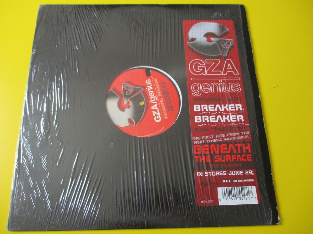 GZA /THE GENIUS WU TANG CLAN MAXI 45 TOURS CD et vinyles
