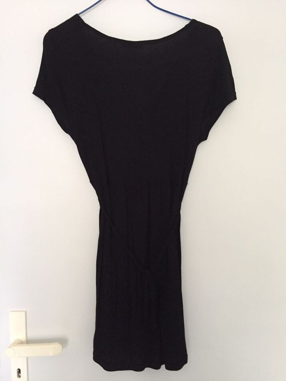 Tunique noire faux cache-c?ur - Taille 36 Vêtements