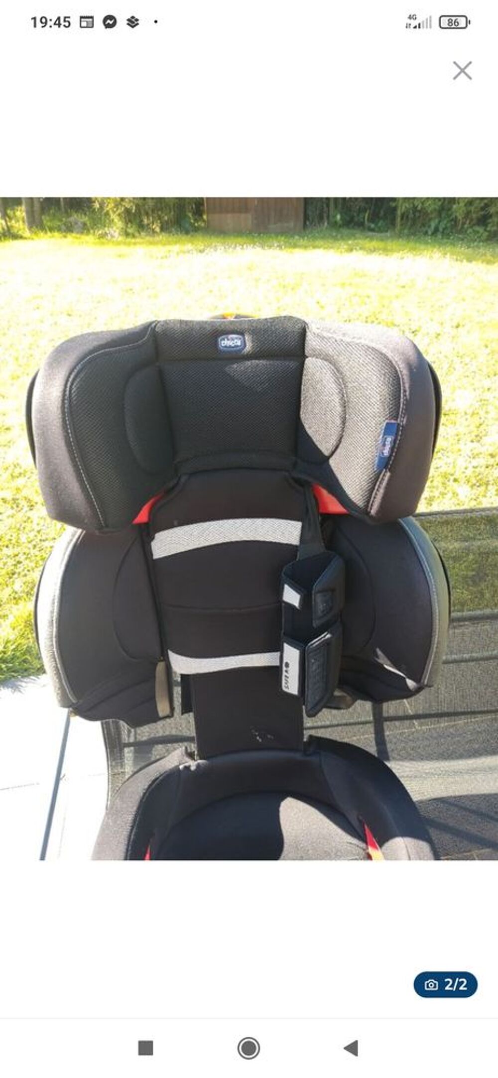 Si&egrave;ge Auto CHICCO de 3 &agrave; 12 ans TB Puériculture