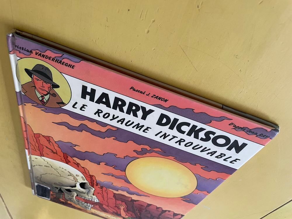 BD EO Harry Dickson - Tome 4 - Le Royaume Introuvable _ 1994 Livres et BD