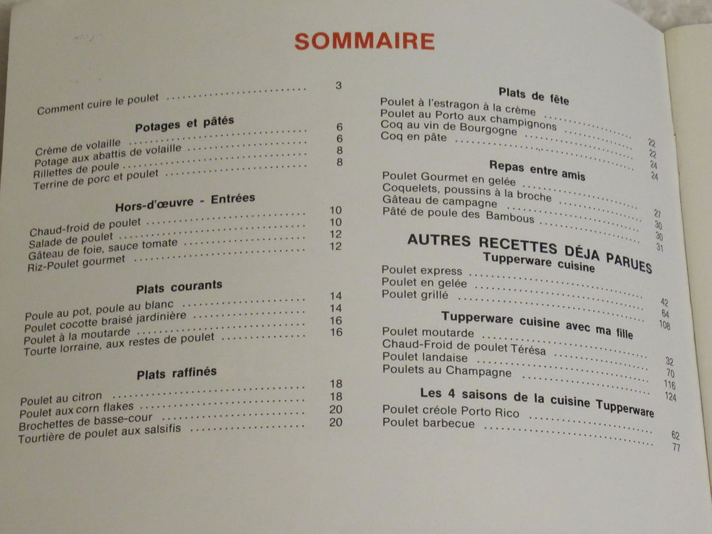 Livrets de cuisine Vintage (lot de 2) - Poulet et Poisson - Livres et BD
