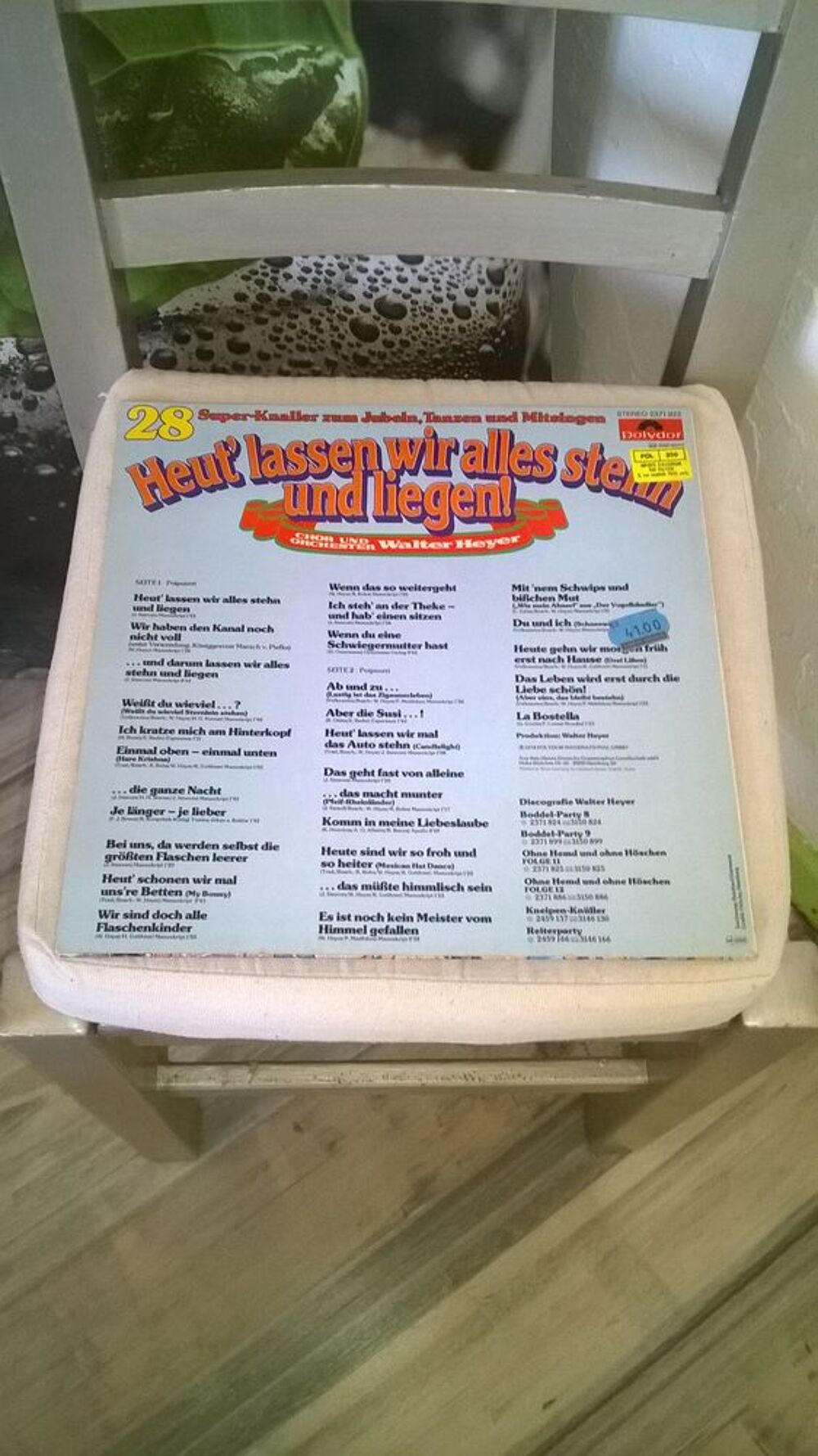 Vinyle Walter Heyer
Heut' Lassen Wir Alles Stehn Und Liegen CD et vinyles