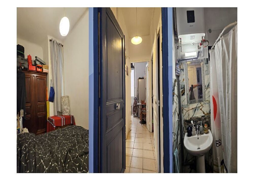 Vente Appartement gare St Charles appartement P2 de 40 M2 Marseille 3