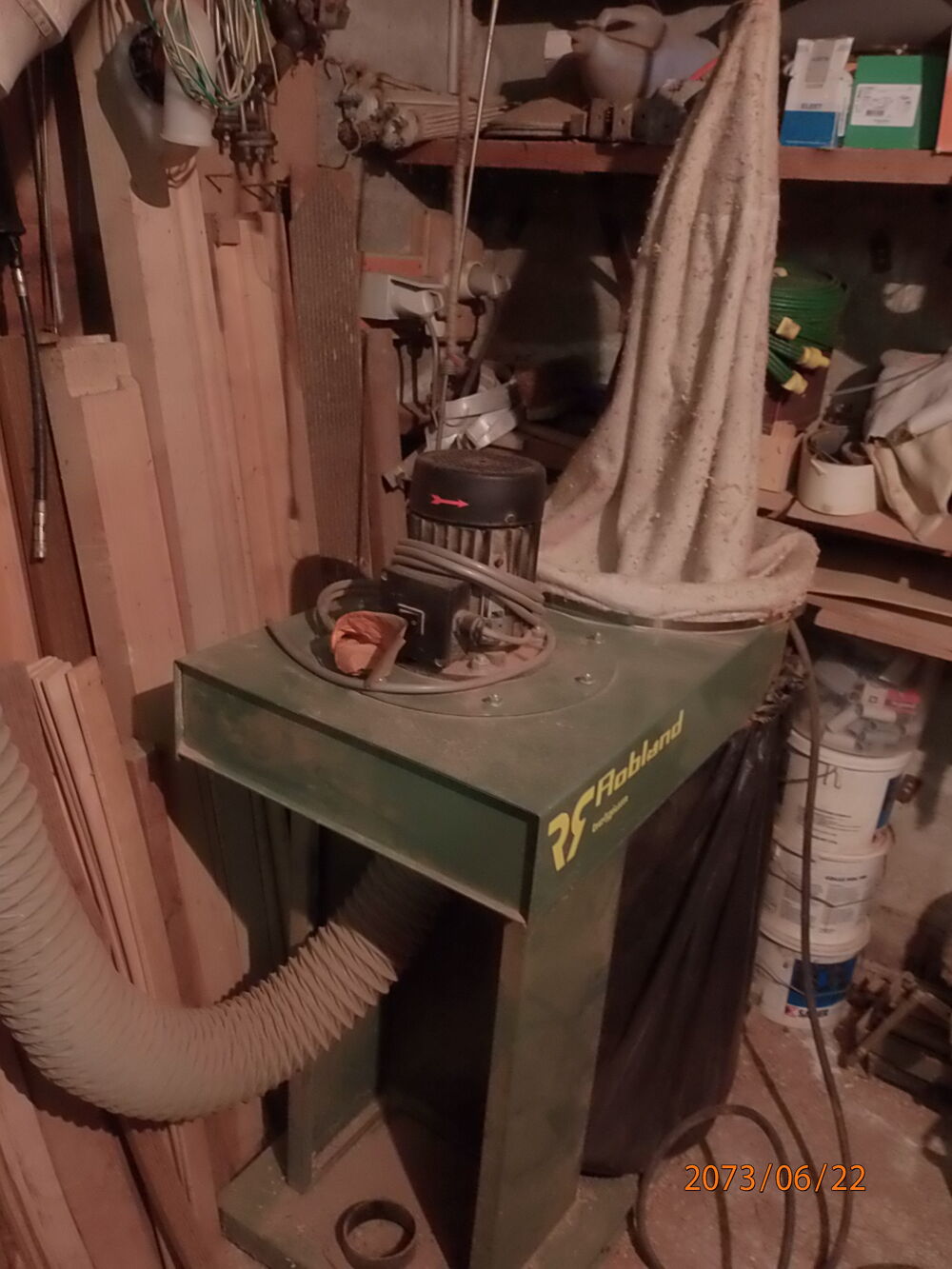 combinee bois 5 operations avec aspirateur a copeaux Bricolage