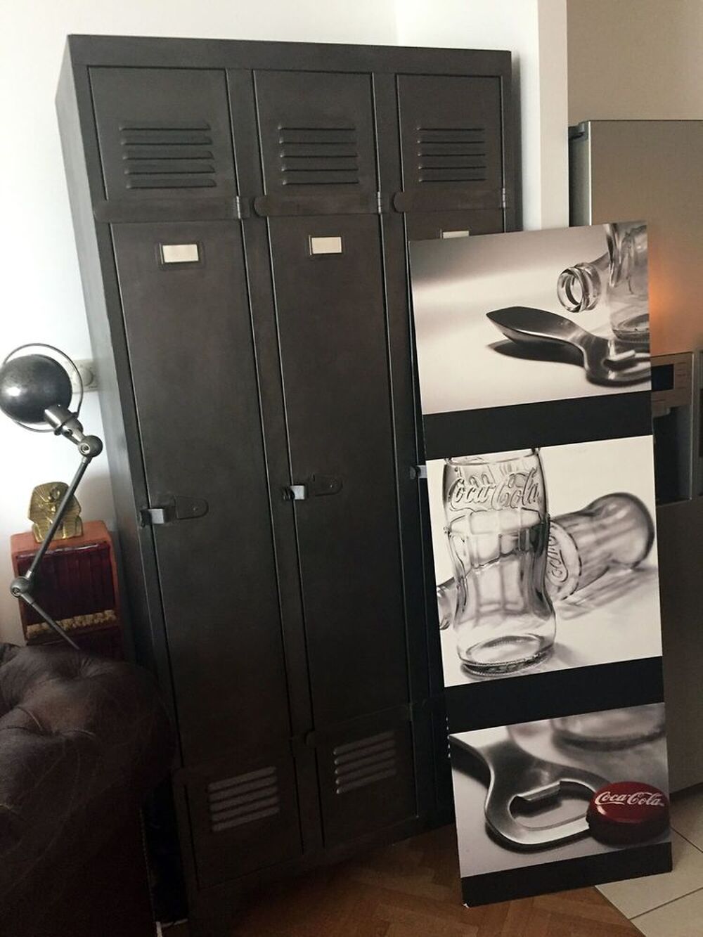Panneau Coca-Cola 156 x 52.5 cm - mrtsteph D�coration
