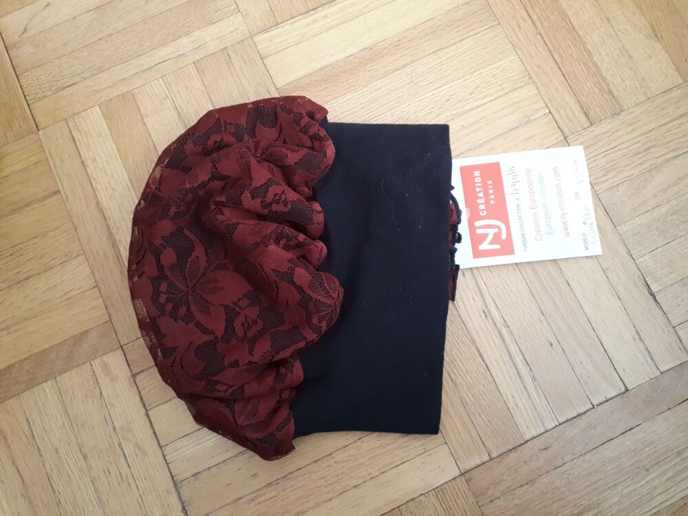 Turban bonnet NEUF NJ CREATION Vêtements