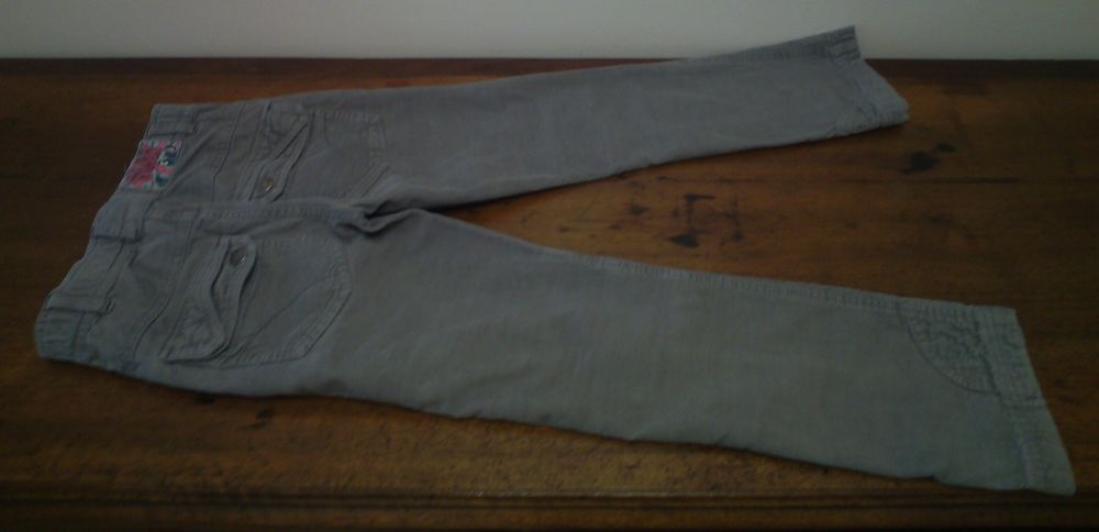 Pantalon en velours gris SERGENT MAJOR 8 A - TBE Vêtements enfants