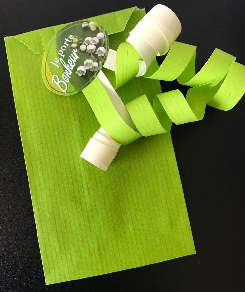 Muguet Boucles d'oreilles en forme de brin de muguet Bijoux et montres