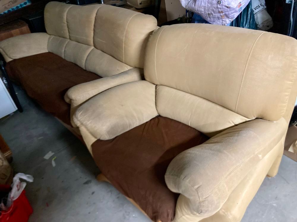 CANAPE 3 PLACES+FAUTEUIL Meubles