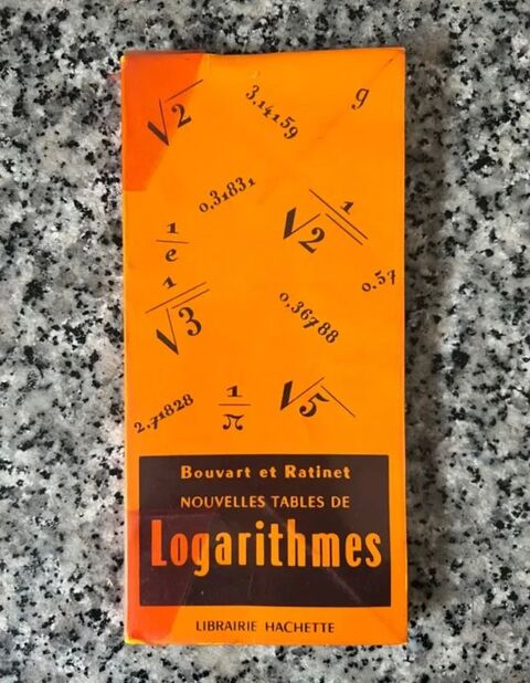 Nouvelles Tables de Logarithmes Bouvart & Ratinet 1974 11 Céret (66)