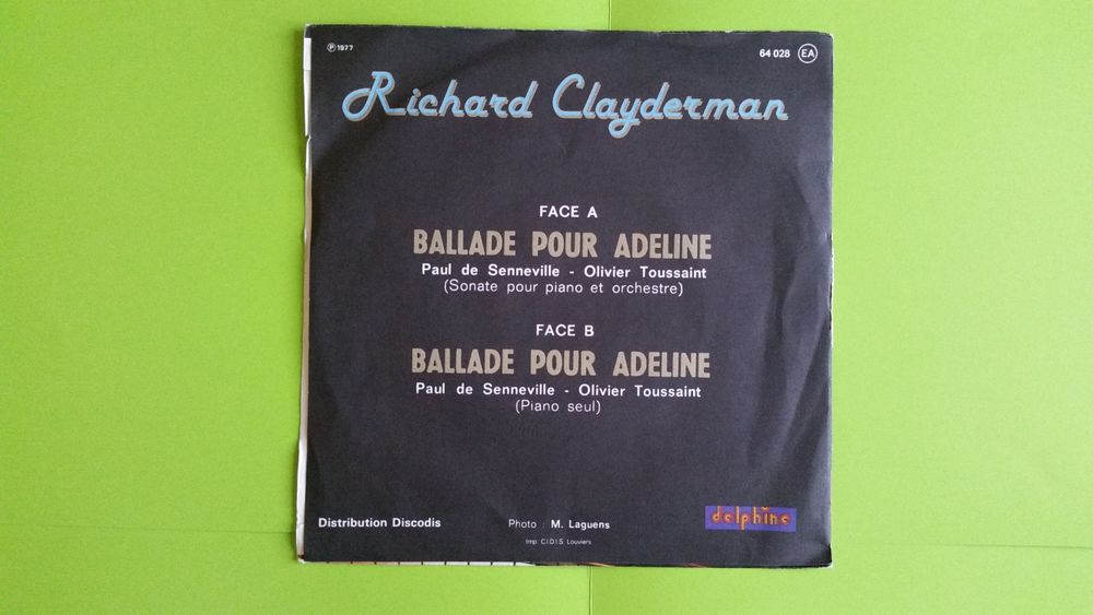 RICHARD CLAYDERMAN CD et vinyles