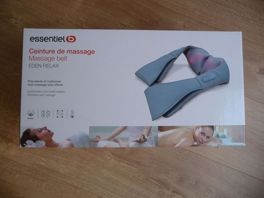 Ceinture de massage chauffante eden relax - Neuve Sports