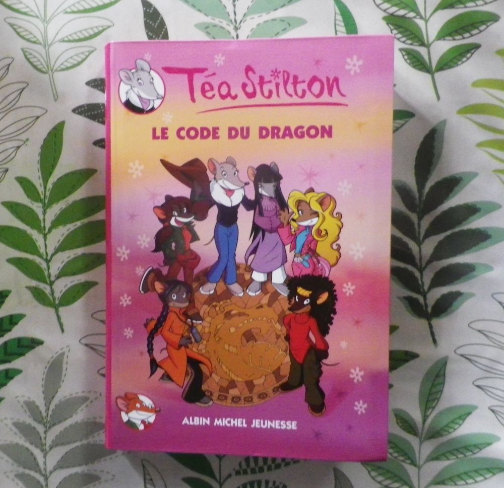 TEA STILTON n&deg;1 LE CODE DU DRAGON Ed. Albin Michel Jeunesse Livres et BD