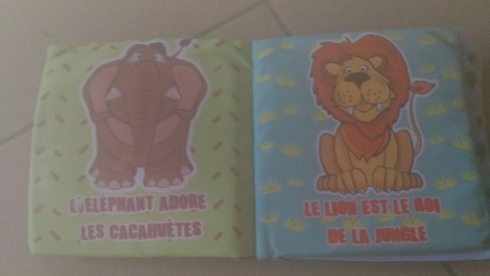 mon premier livre tissu elio et ses amis des 3 mois jeu evei Jeux / jouets