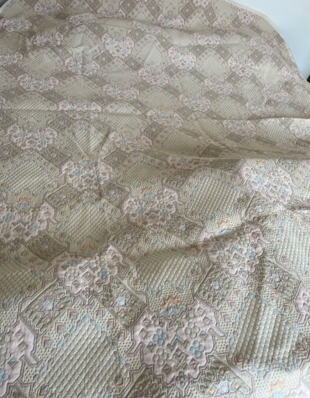 BEAU PLAID MULTICOLORE PASTEL Décoration