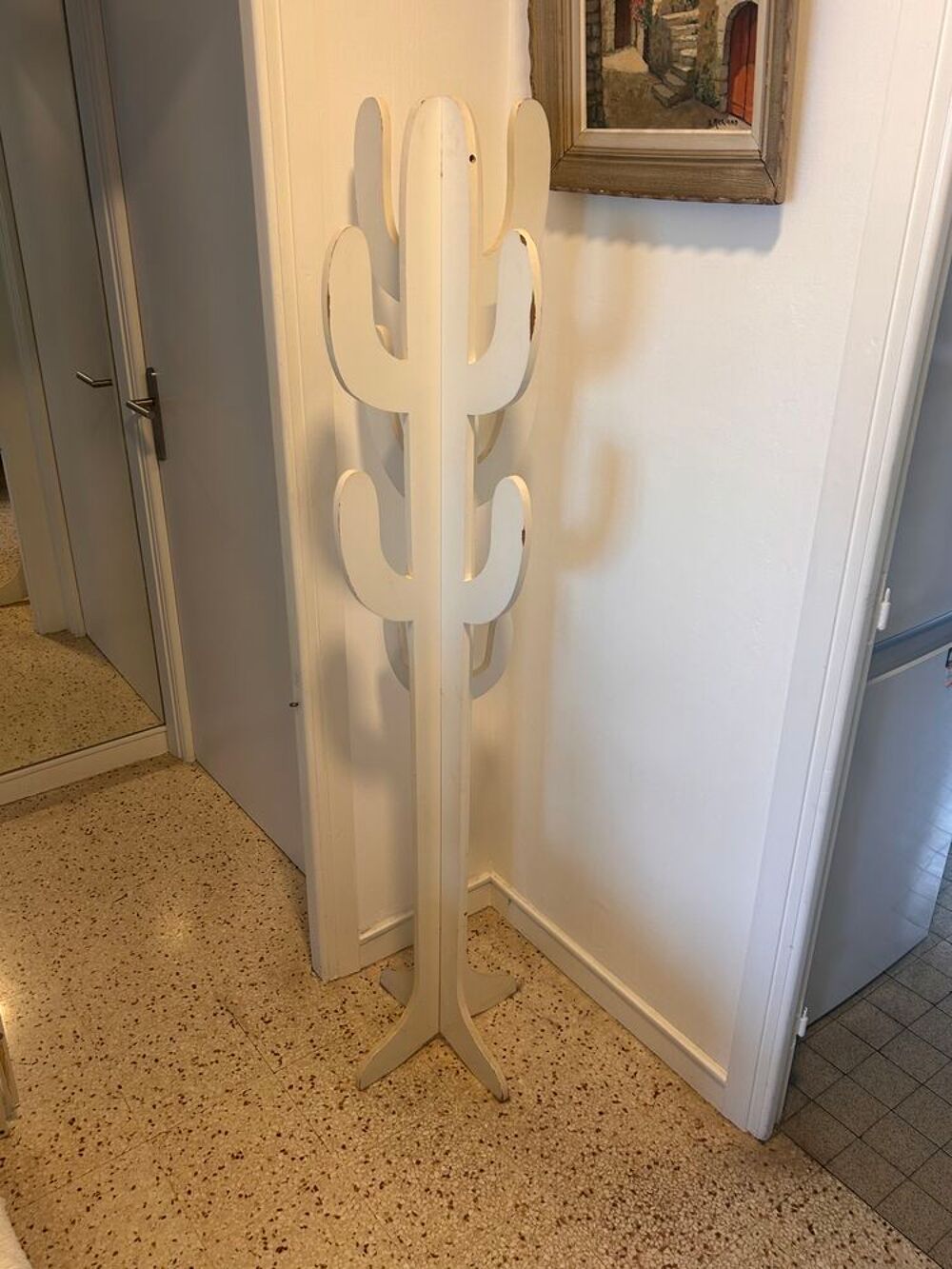 Porte manteau blanc Meubles