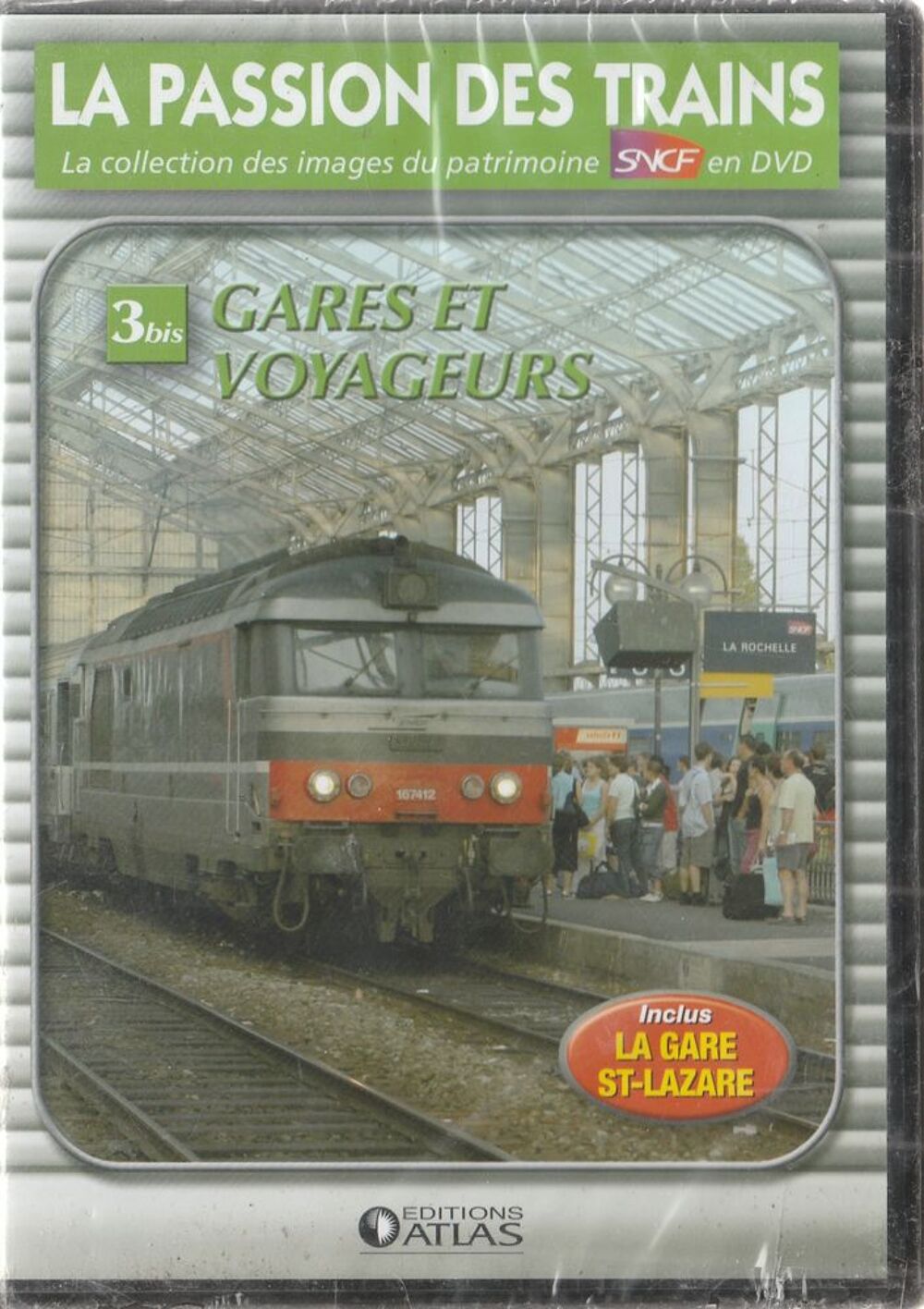 La passion des trains Gares et Voyageurs DVD et blu-ray