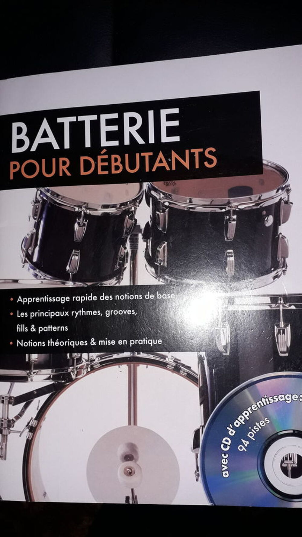 LOT Practice PAD + baguettes+m&eacute;thode batterie Instruments de musique
